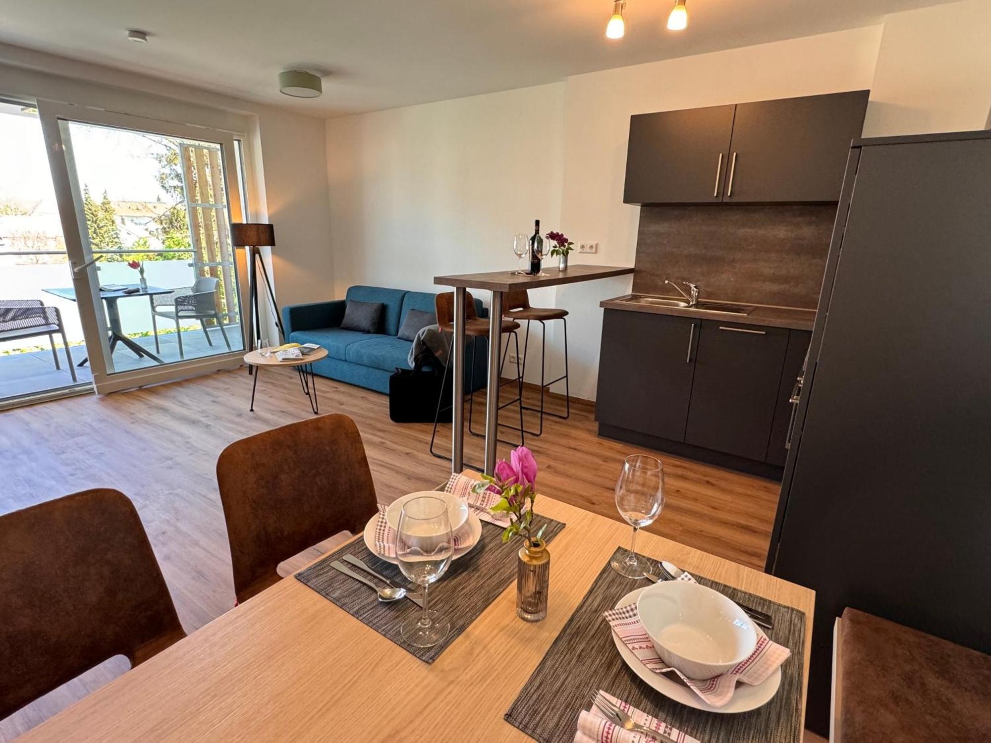Sonnenhof Apartments บัดเดอร์ไฮม์ ภายนอก รูปภาพ